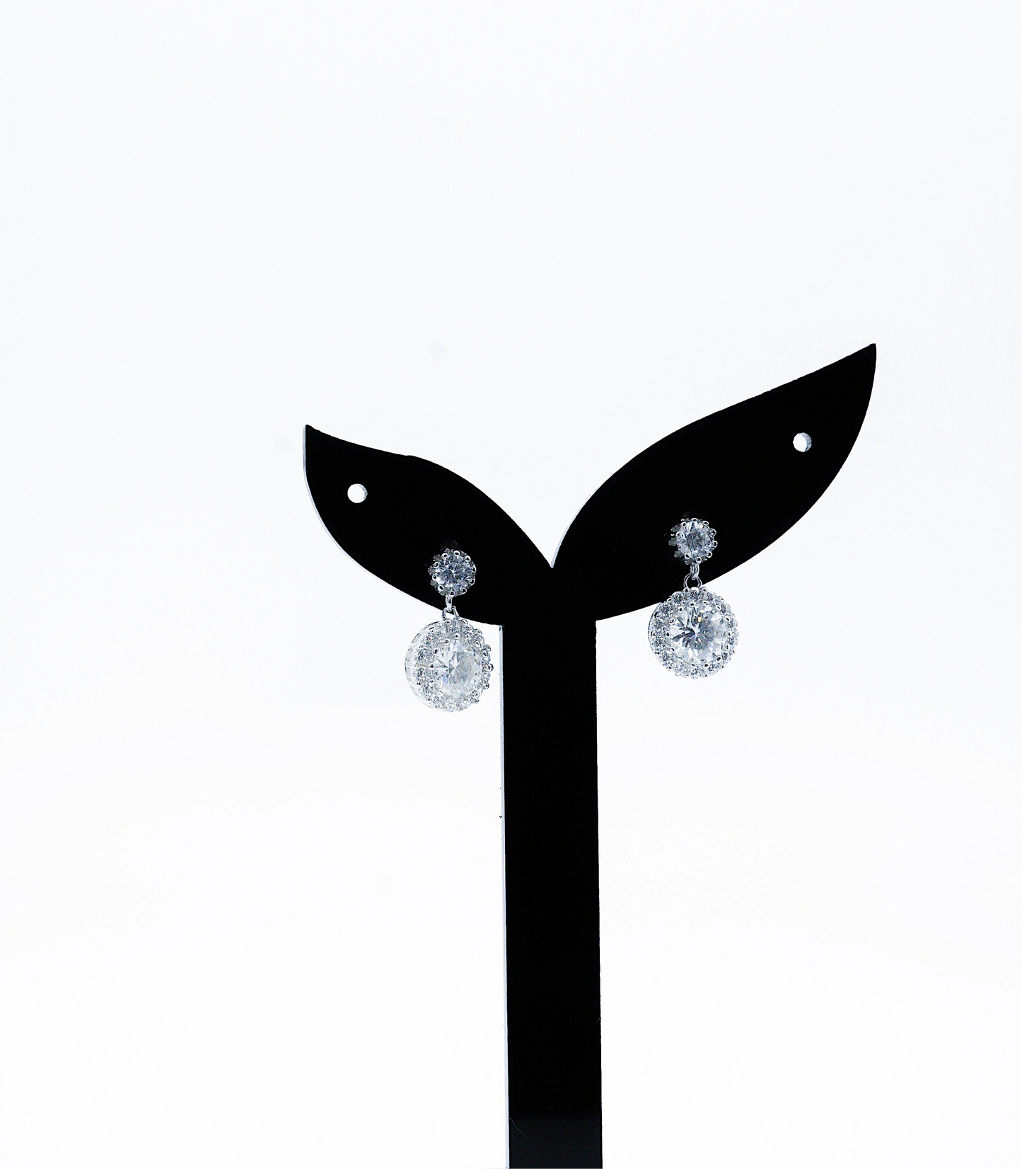 Astralis Moissanite 925 Silver Earring-AAE404
