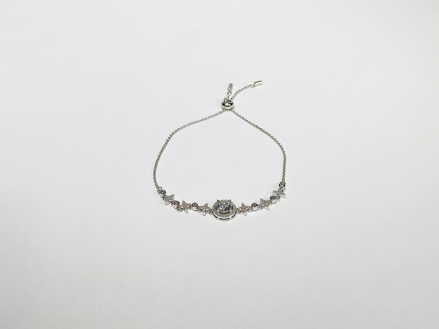 Lyra Moissanite 925 Silver Bracelet