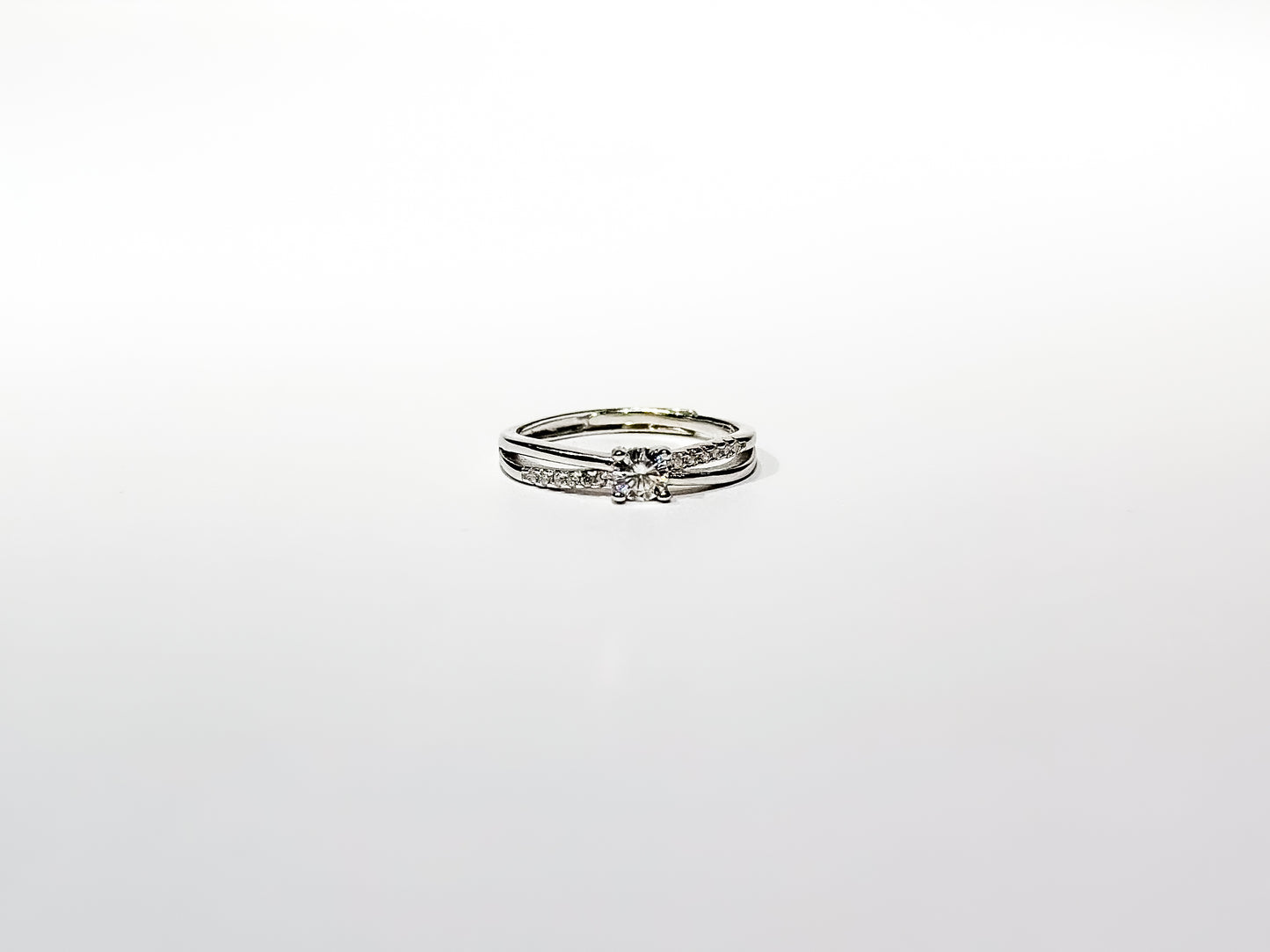 Aveline Moissanite 925 Silver Ring Female - AFR221