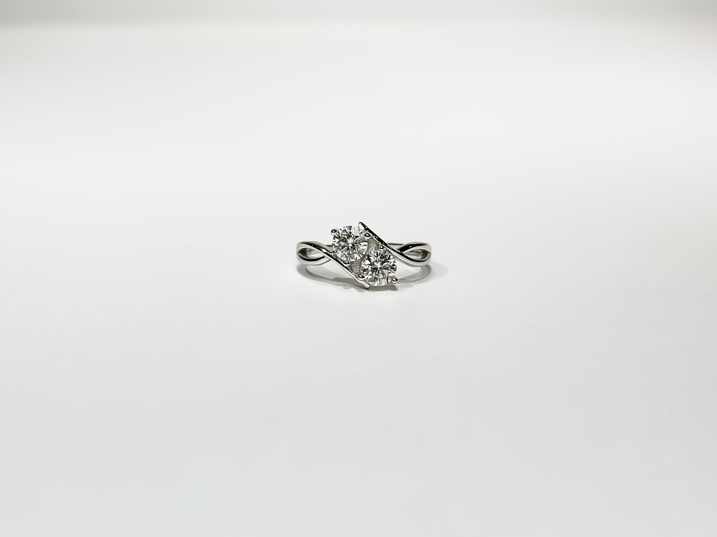 Twilight Moissanite 925 Silver Ring Female