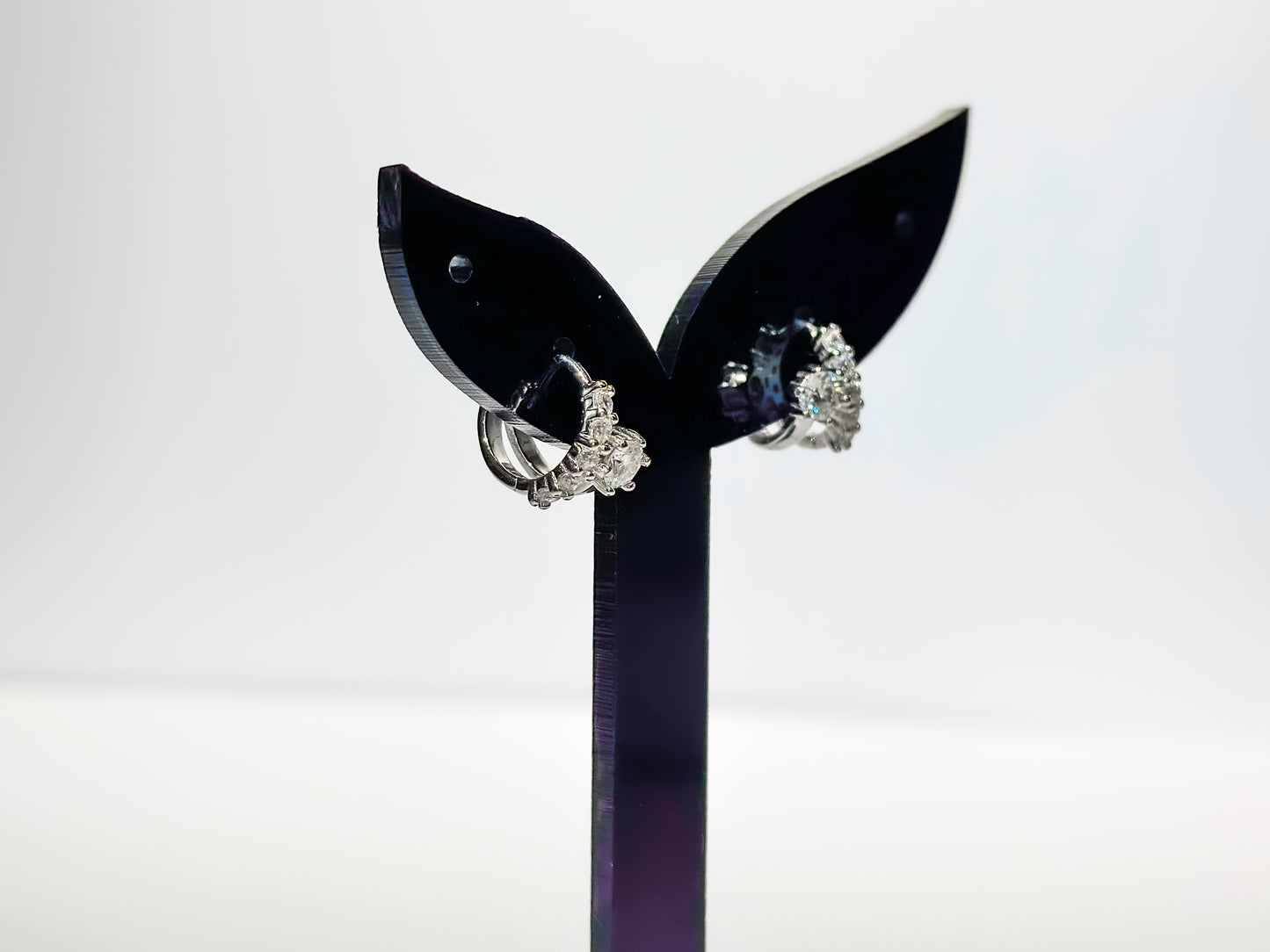 Isola Moissanite 925 Silver Earring