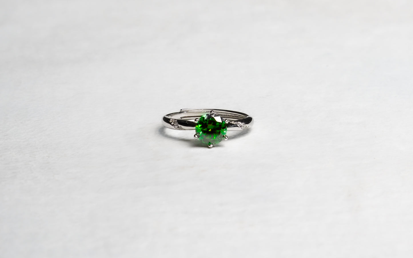 Alessia Moissanite 925 Silver Female Ring - AFR205