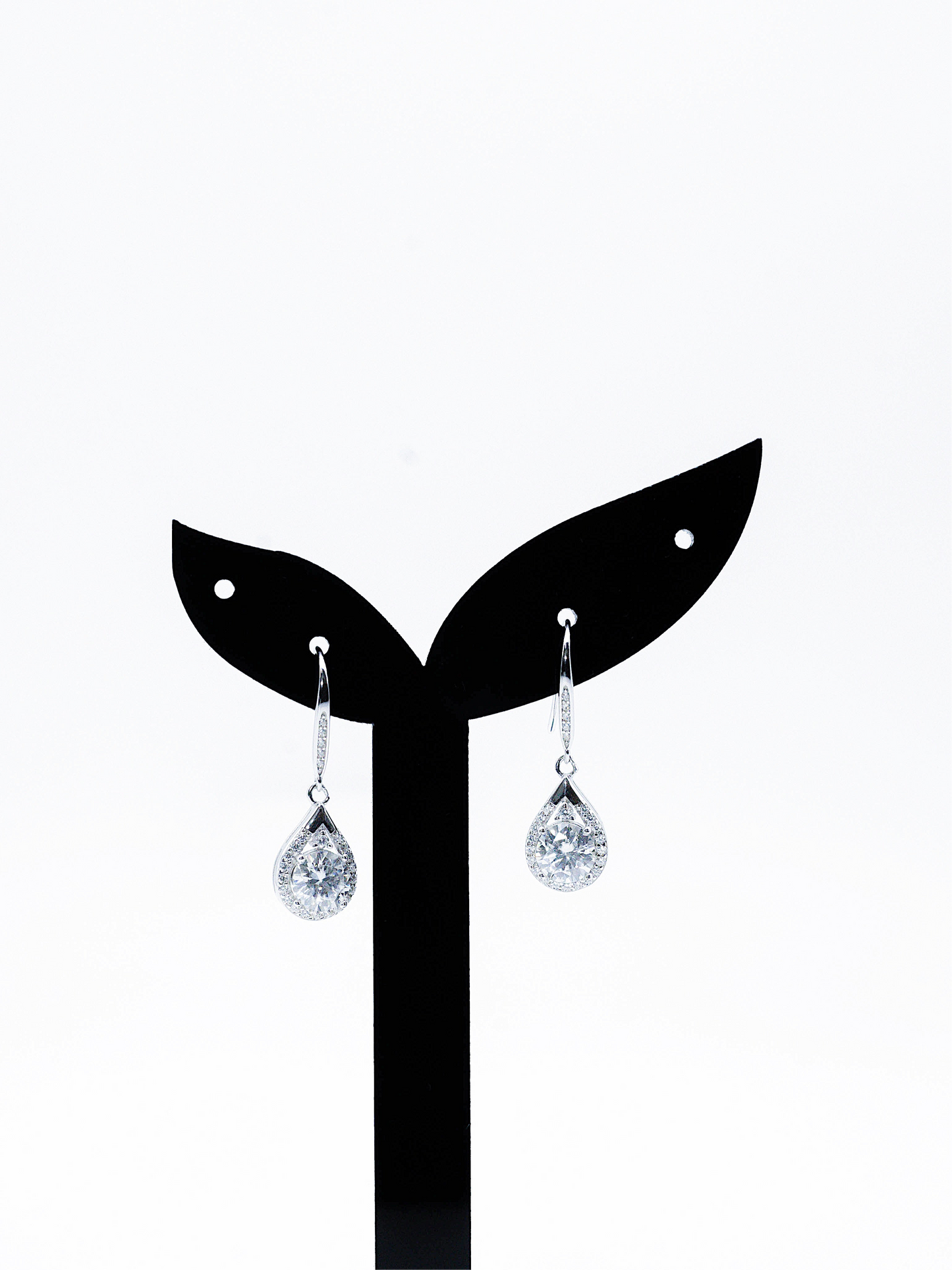 Amoura Moissanite 925 Silver Earring-AAE405