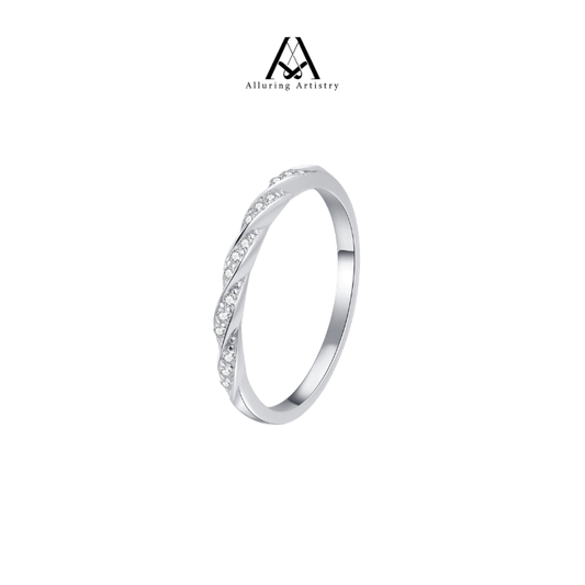 Nova Moissanite 925 Silver Female Ring