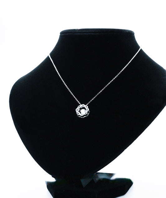 Elysian Moissanite 925 Silver Necklace-NCE501