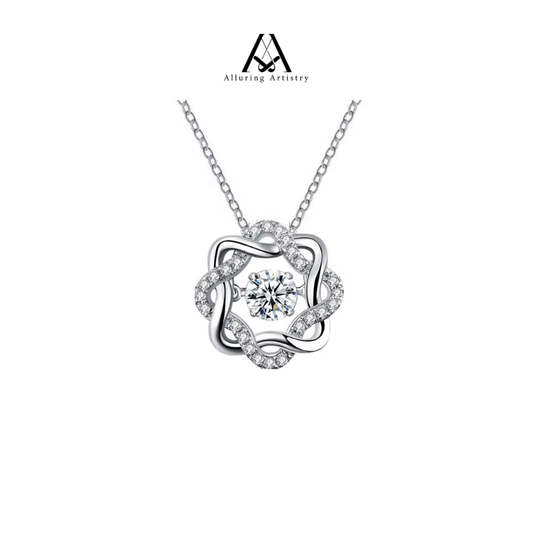 Elysian Moissanite 925 Silver Necklace