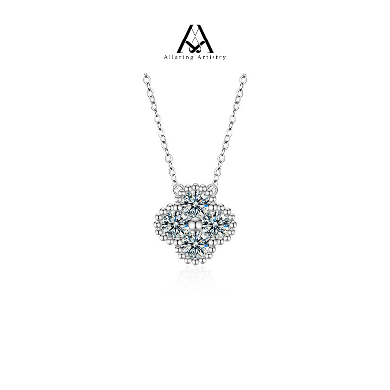 Irene Moissanite 925 Silver Necklace
