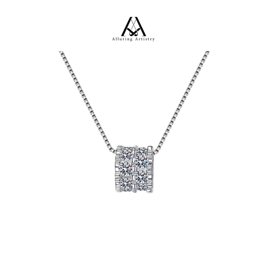 Azura 2.0 Moissanite 925 Silver Necklace
