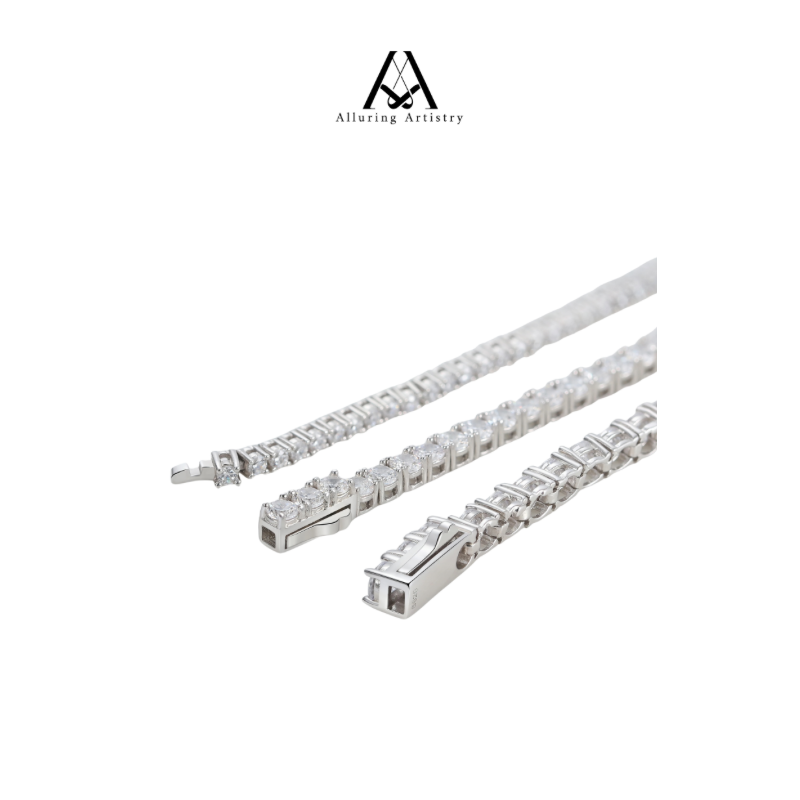 Classic Tennis Moissanite Bracelet