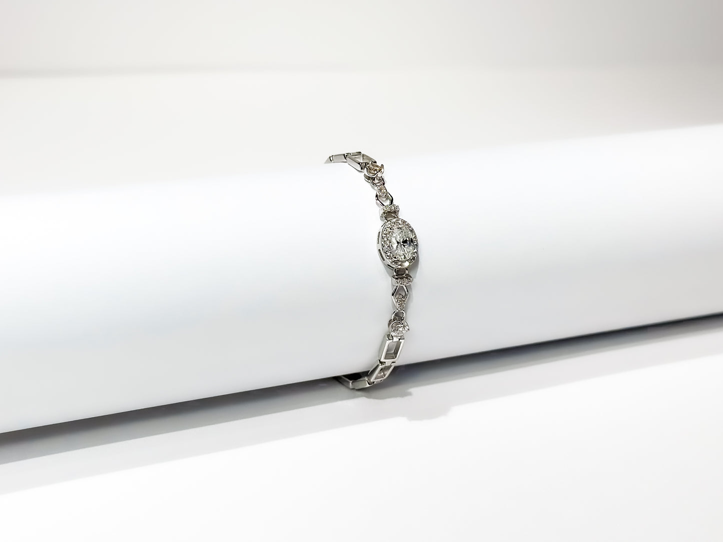 Celeste Moissanite 925 Silver Bracelet