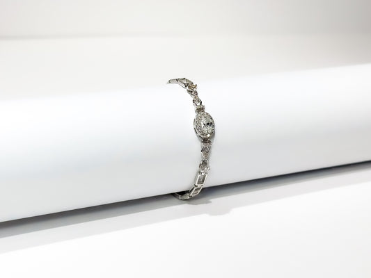 Celeste Moissanite 925 Silver Bracelet