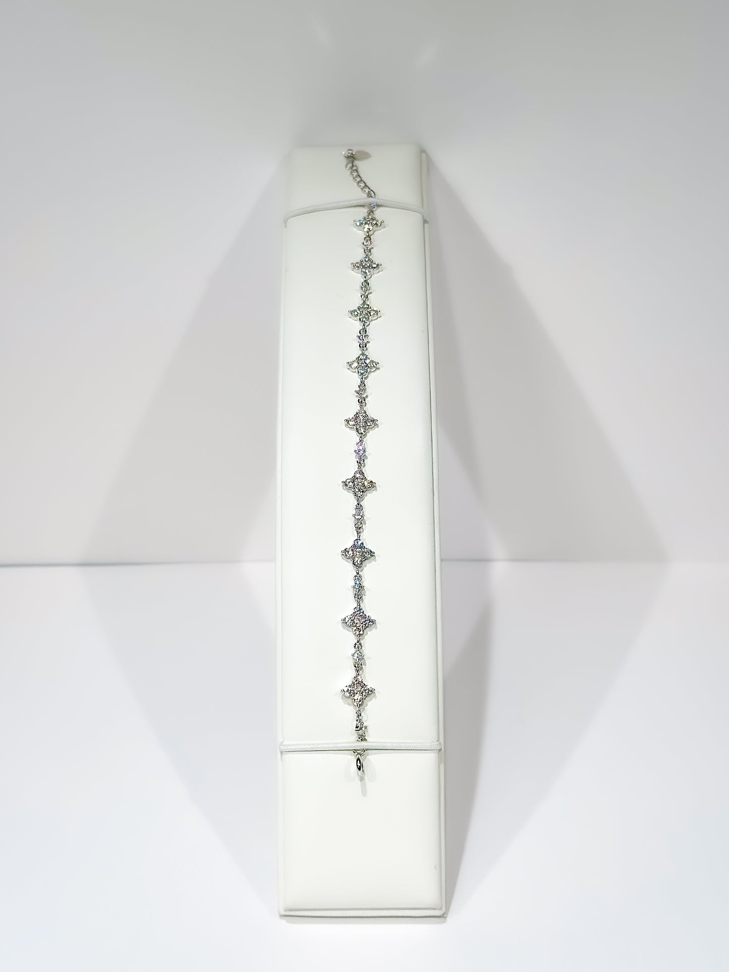 Serene Moissanite 925 Silver Bracelet