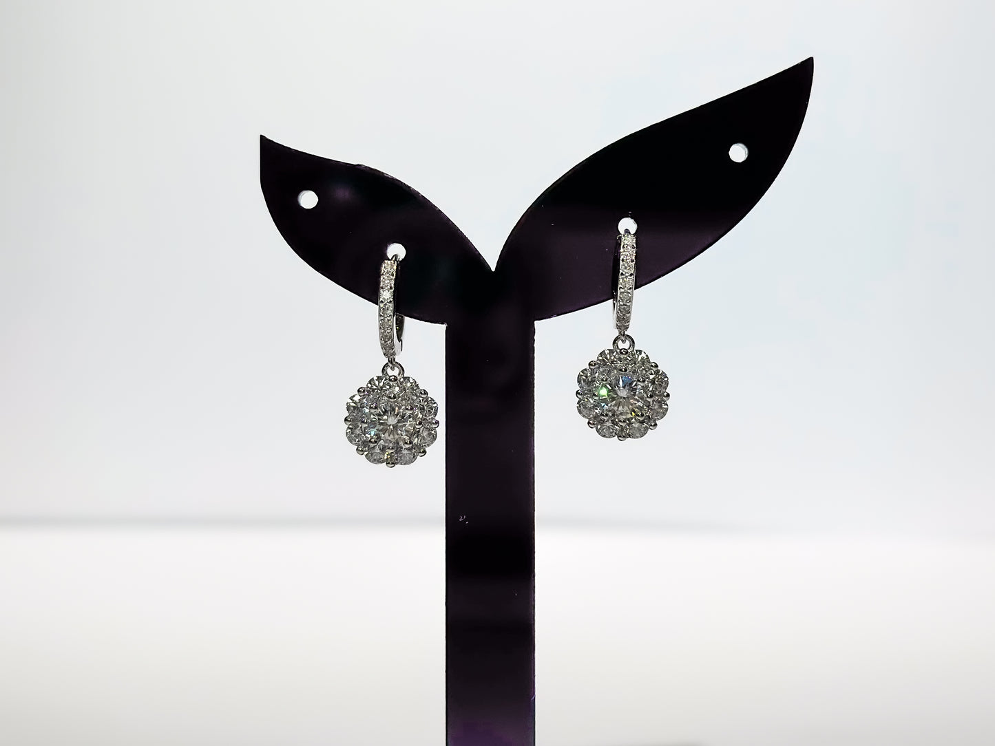 Lyric Moissanite 925 Silver Earring