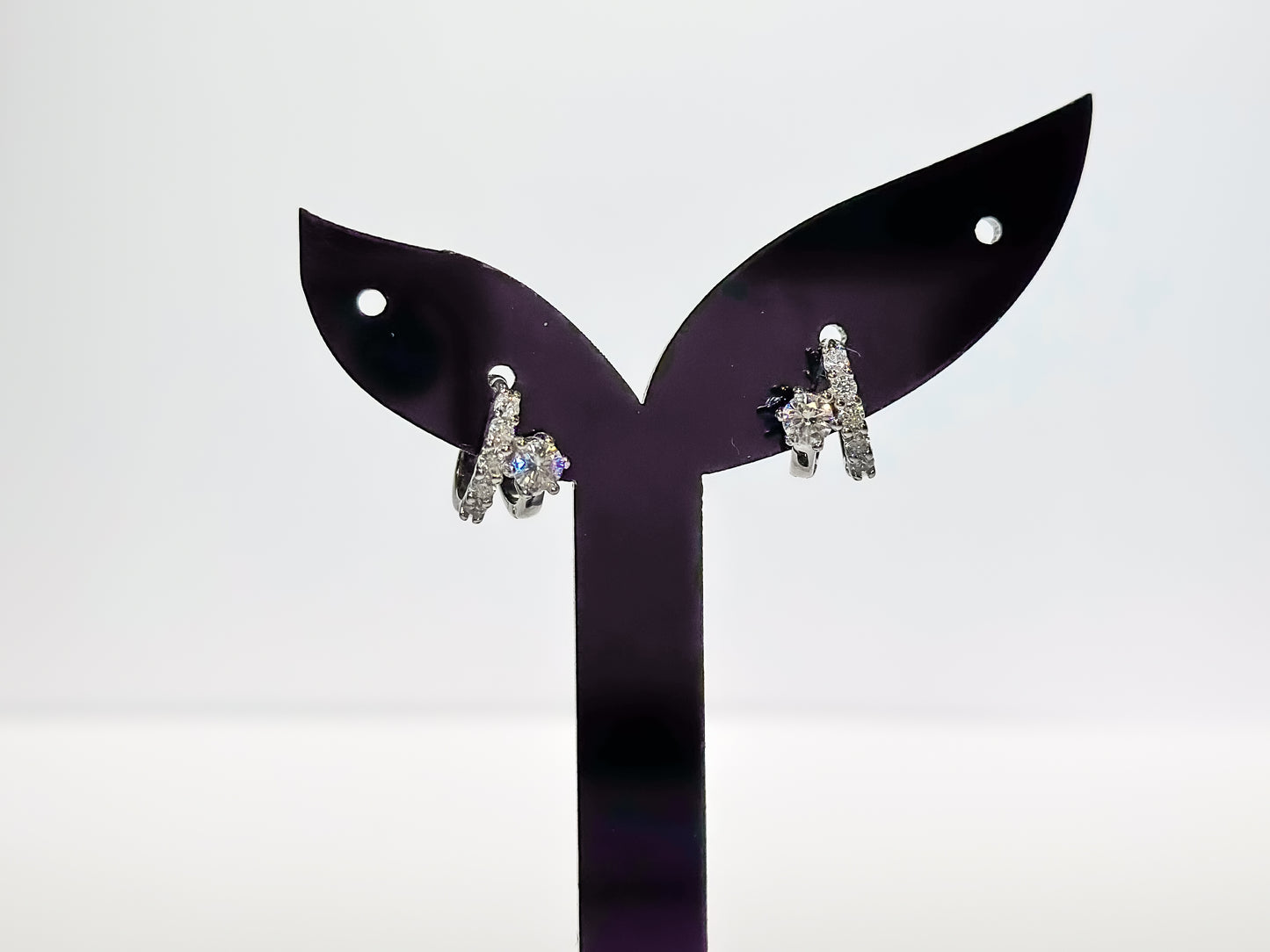 Isola Moissanite 925 Silver Earring