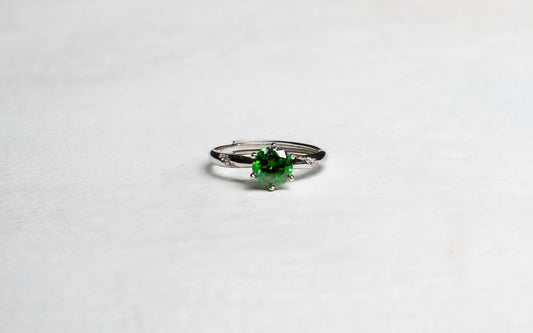 Alessia Moissanite 925 Silver Female Ring - AFR205
