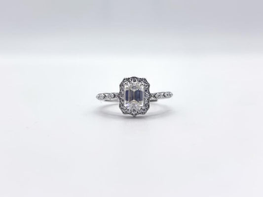 Fiorella Moissanite 925 Silver Female Ring - AFR216