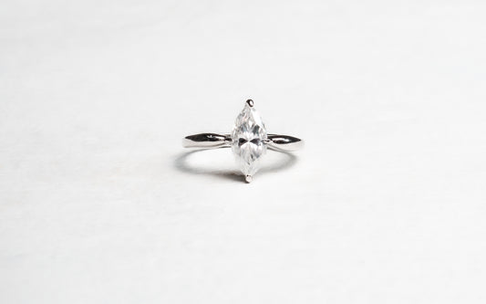 Arabella Moissanite 925 Silver Female Ring - AFR215