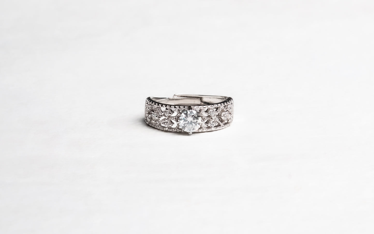 Camella Moissanite 925 Silver Ring Female - AFR208
