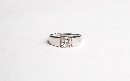 Draven Moissanite 925 Silver Male Ring - AMR103