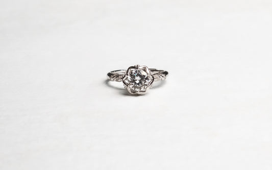 Liliana Moissanite 925 Silver Female Ring - AFR214