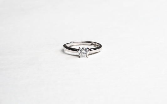 Liora Moissanite 925 Silver Ring Female - AFR210