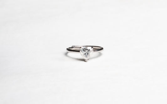 Sofia Moissanite 925 Silver Female Ring - AFR203